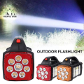 Multipurpose LED Flashlight With COB Work Light 4 Gear USB Rechargeable Torch Light Waterproof Solar Light For Outdoor (ဘက်စုံသုံး လင်းအားပြင်း လက်ကိုင်ဓာတ်မီး). 