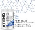 XTEND Original BCAA Powder Blue Raspberry 30 servings. 