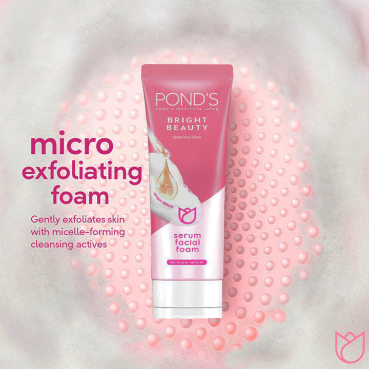 Pond's%20Bright%20Beauty%20Serum%20Facial%20Foam%20100g%20-%20Image%203