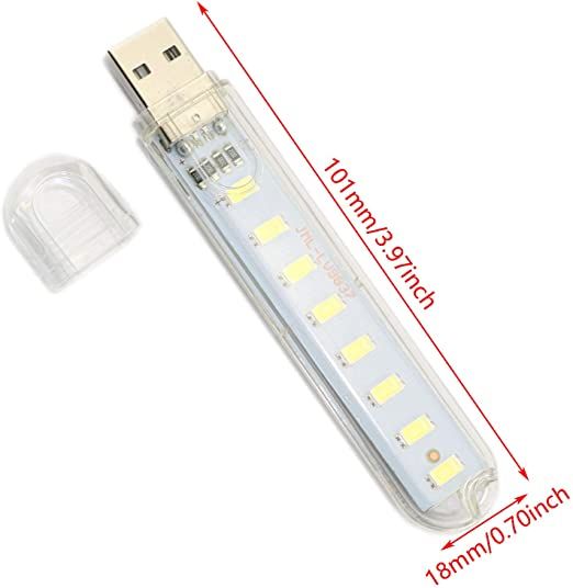Mini USB 8 LED lighting