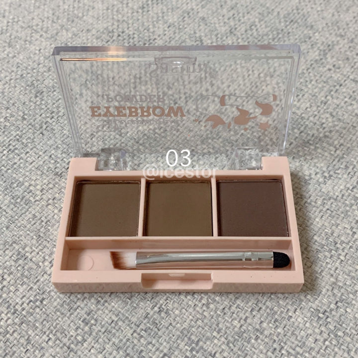 (Preorder)S-969%20Eyebrow%20Pencil,%20Pressed%20Powder%20Eyebrow%20Pencil,%20Waterproof,%20Korean%20Style%20-%20Image%207
