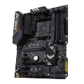 ASUS TUF GAMING B450-PLUS II AMD B450 (AM4) ATX gaming motherboard with dual M.2, AI Noise-Canceling Microphone, HDMI, DisplayPort, USB 3.2 Gen 2 Type-A and Type-C and Aura Sync RGB lighting support. 