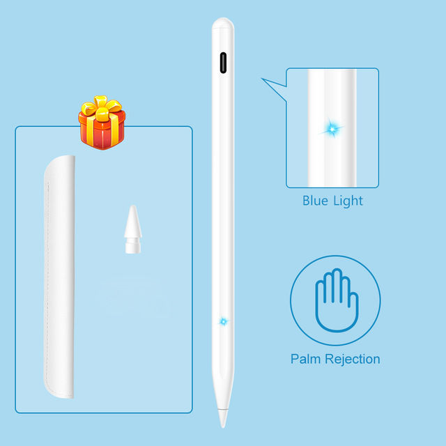 For iPad Pencil with Palm Rejection Tilt sensitivity,Magnetic