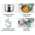 BEAR DIGITAL 4L STAND MIXER WITH STAINLESS STEEL BOWL (DDQ-B03V1). 