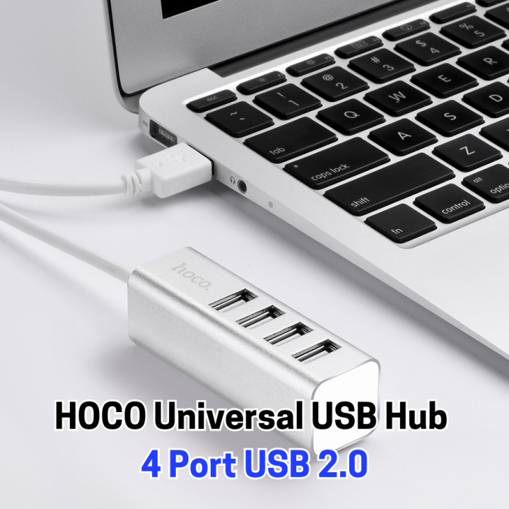 Hoco HB1 multi USB Hub 2.0 x 4 ports USB interface