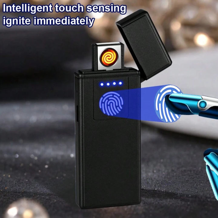 Smart%20Lighter%20Windproof%20Lighter%20USB%20Rechargeable%20Lighter%20-%20Image%208