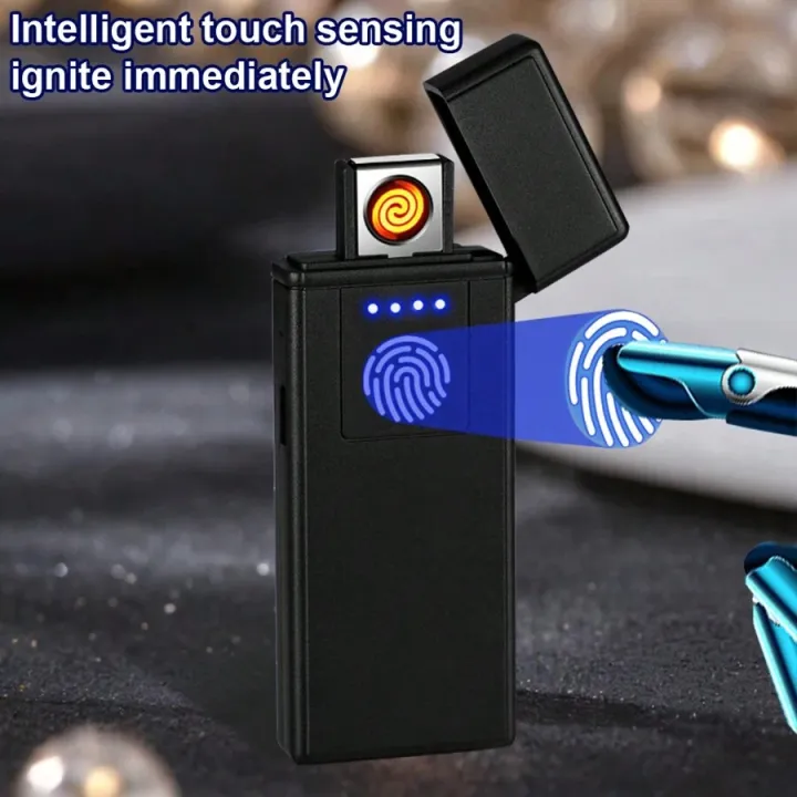 Smart%20Lighter%20Windproof%20Lighter%20USB%20Rechargeable%20Lighter%20-%20Image%208