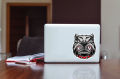 Angry Dog Sticker - 3 Pcs Set | Laptop Sticker | Car Sticker | Phone Sticker | Waterbottle Sticker | Wall Sticker | Die Cut Sticker| Waterproof Sticker. 