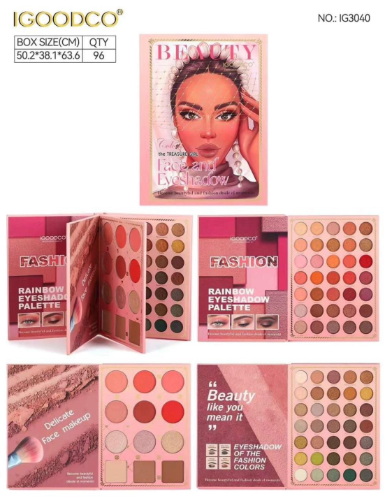 (Preorder) New arrival IGOODCO the TREASURE GIRL makeup and eyeshadow palette No.IG3040