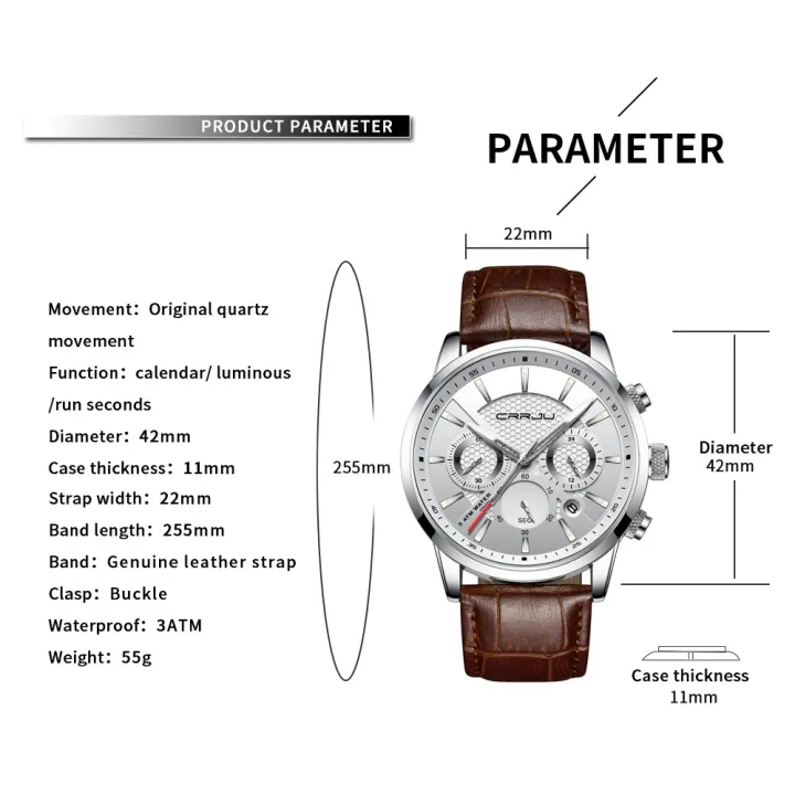 (Preorder)%20Crrju%20Fashion%20Quartz%20Watch%20Leather%20Strap%20Waterproof%20Luxury%20Men's%20Watch%202212%20XO%20No%20Box%20%20%E1%80%A1%E1%80%99%E1%80%BB%E1%80%AD%E1%80%AF%E1%80%B8%E1%80%9E%E1%80%AC%E1%80%B8%20%E1%80%9C%E1%80%80%E1%80%BA%E1%80%95%E1%80%90%E1%80%BA%E1%80%94%E1%80%AC%E1%80%9B%E1%80%AE%20-%20Image%208