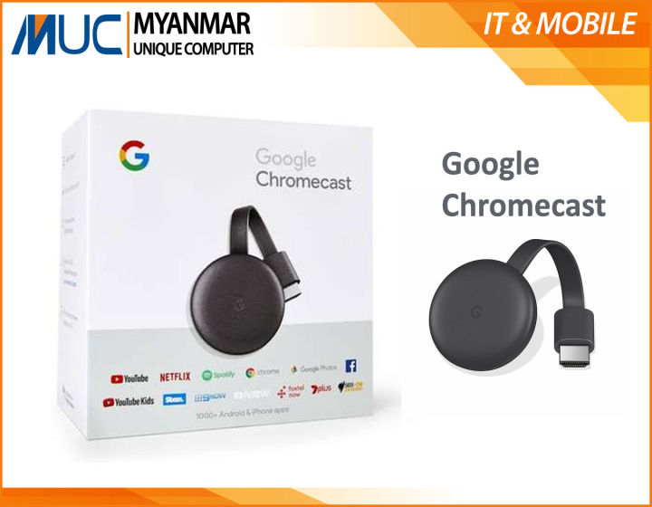 Google Chromecast 3rd Gen Streaming Media Player