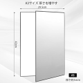 (Preorder) UTEBIT Large Foldable Reflector Ref Board, 1 Sheet, 3 Colors, Silver, Black, and White. A3-Size Camera Ref Board for Photographing Rectangular Objects, Video Shooting Lighting, Compact Lighting Tools, Supports/Absorbs/Improves the Shape of Smal. 