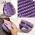 (Preorder) SEVICH Shampoo Brush Silicone Massage Scalp Comb Hollow Massage Brush Hair Brush Shower Brush Hair Scratching Comb. 