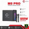 MPlus M8 Pro 120W Portable Karaoke Speaker. 