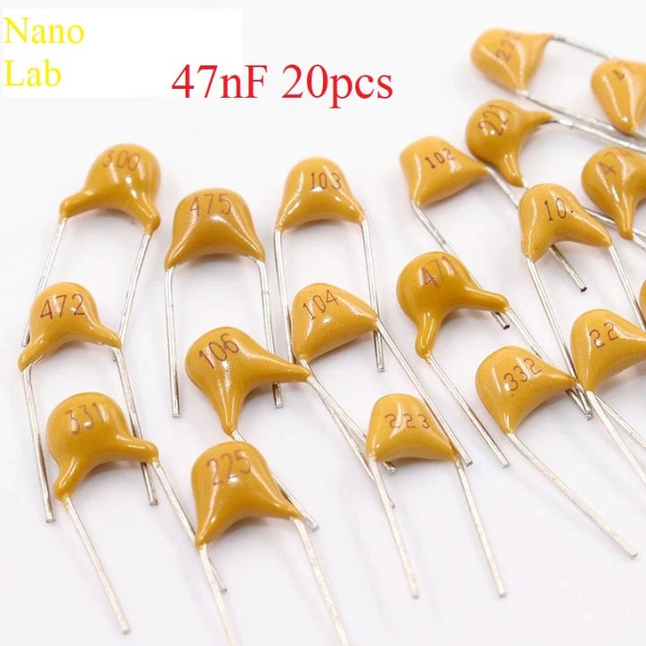 20pcs%20Capacitor%20Multilayer%20Ceramic%2047nF%20(0.047uF)%2050V%20-%20Image%202