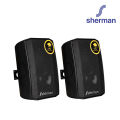 (Preorder) Sherman 6.5 inch wall mount speaker set, model SN-60 (black). 