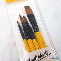 Acrylic Brushes Signature - 4pc - Mont Marte. 