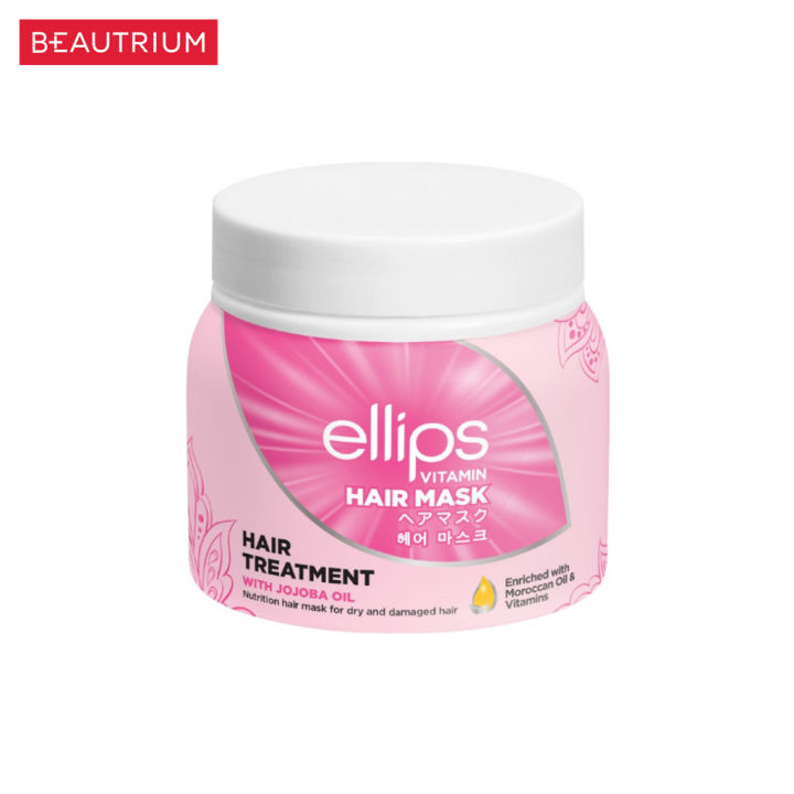 (Preorder)Ellips%20Hair%20Misk%20Hair%20Treatment%20Jar%20Pink%20Hair%20Mask%20200g%20Beautrium%20Beautrium%20-%20Image%203
