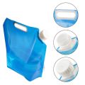 Folding Portable Water Bag Car Water Storage Bag Bucket Emergency Water Bag. 