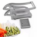 Stainless Steel Potato Cutter Manual Vegetable Cutter Potato Chips Maker French Fries Cutter Machine Potato Slicer Kitchen Tools. 