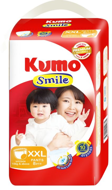 KUMO SMILE XXL PANTS (1 Ctn x 16 Packs)