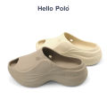 (Preorder) Hello Polo sandals, big toe shoes, 3.6 cm thick heels, soft shoes like stepping on poop, lightweight, non-slip, all occasions, women, suitable for the season HP8020  အမျိုးသမီးစီးကွင်းထိုးဖိနပ်. 