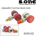 Adjustable Cool Gas Quick Joint. 
