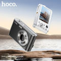 (Preorder) HOCO DV203 Digital Camera 4K Camera Dual Lens High Resolution 16x Zoom Selfie Camera ကင်မရာ. 