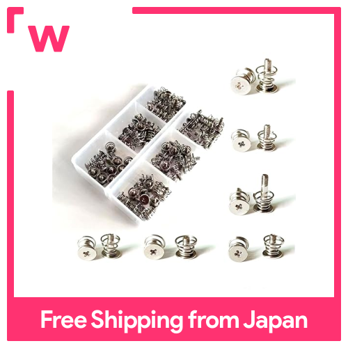 (Preorder) Easycargo 72-Piece M2.5 Graphics Card Heatsink Screw Mount Kit with Spring, GPU Backplate, and Heat Sink.