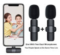 🎙️ကြိုးမဲ့ မိုက်ခရိုဖုန်း K9 Wireless Lavalier Microphone 🎥Plug-Play Widely Compatible 20 Mtr Range Wireless Mic with Auto-sync Noise Reduction. 