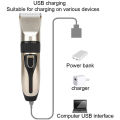 Professional Hair Clipper Electric Shaver For Men Rechargeable Hair Cutting Machine Beard Blade Razor Adjustable pet Clipper. 