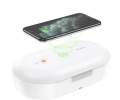 Hoco DCW01 Q power UV-Box wireless charging multi function UV disinfection box. 