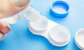 Clear contact lens (မျက်ကပ်မှန်အကြည်). 