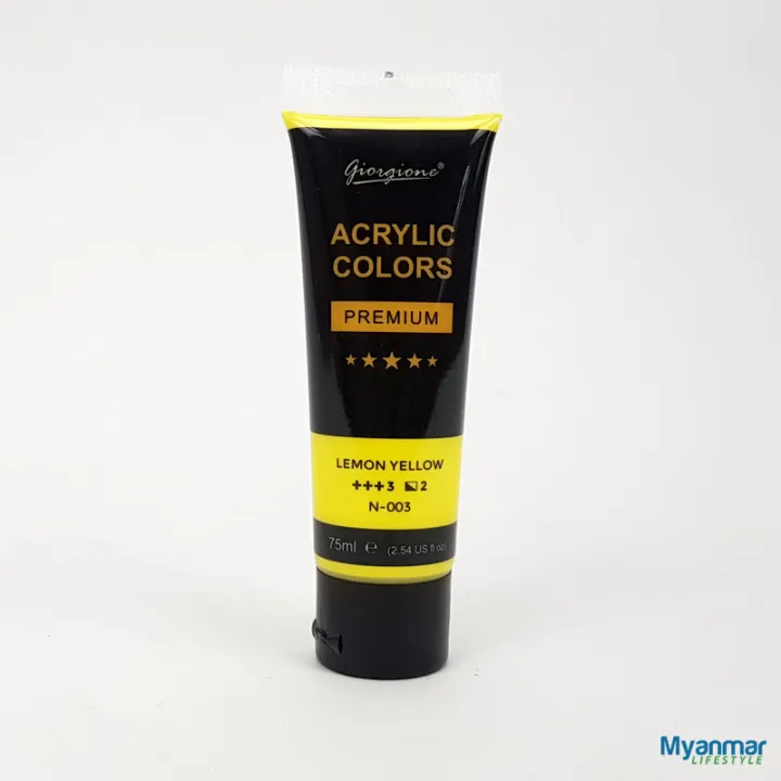 Lemon%20Yellow%20-%20%2075ml%20-%20Acrylic%20Paint%20-%20Giorgione%20-%20Image%202