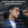 Tech Infinite A9 pro Air Pods Pro Touch Screen (ANC+ENC) Wireless Bluetooth Earphones LED Color Touch Screen Display TWS Earbuds Active Noise Cancellation ANC Wireless Headset TWS Noise Cancelling Earbud Bluetooth Headphone 5.3 Long Battery life. 