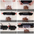 လေစုပ်အိတ်ပိတ်စက် Sealer Kitchen Automatic Vacuum Seal Fresh Food Saver Vacuum Sealer Machine Packaging Sealing Machine Vacuum Packer. 