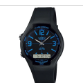Casio AW-90H-2BVDF Wristwatch, Black #ဂျပန် ကာစီယို လက်ပက်နာရီ 100% Original ပစည်း အစစ် # Brand New ဘူးပါကင် စုံ. 