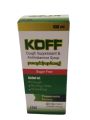 Koff Cough Suppressant&Antihistamine Syrup 100ml(Peppermint). 