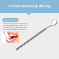 (Preorder) Cofoe Dental Stainless Steel Tartar Removal Tool - Tweezers, Intraoral Mirror, Dental Sickle Scaler, Shovel Scaler for Stain Removal, Tooth Cleaning Kit. 