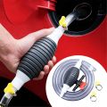 ၂မိတာ ဆီစုပ် ရေစုပ် ပိုက် Liquid Sucker, Manual Siphon Pump with 2M Syphon Hose liquid, Oil transfer for Car truck Motocycle. 