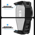 iBis_ MEMO DL06 ABS Mobile Phone Cooler Ice cool Fan Gaming Accessories Game Cooler for PUBG for IOS Android Type-C System Back-clip Cooling Fan Radiator (ဂိမ်းဆော့ပန်ကာ). 