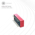 DIP Switch (2.54mm Pitch, Red) - CE Store. 