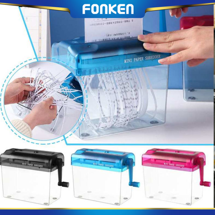 (Preorder)FONKEN Manual Paper Cutter Small Paper Document Receipt ...