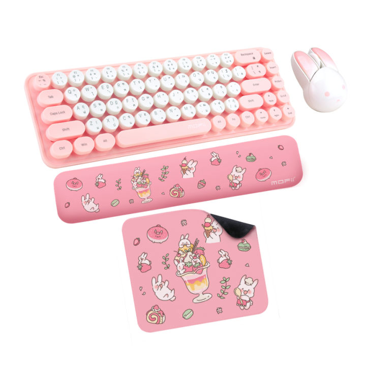 (Preorder)%20(Thai%20keyboard%20layout)%20MOFii%20BUNNY%20Compact%20Wireless%20Combo%20Set:%20A%20compact%20wireless%20keyboard%20and%20cute%20bunny%20mouse%20combo%20set.%20-%20Image%204