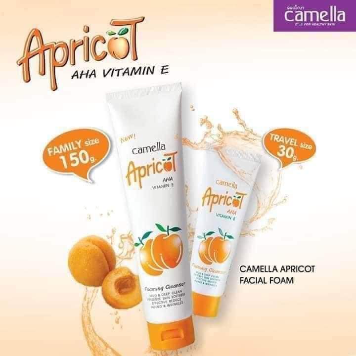 Camella Apricot Foaming Cleanser 150g