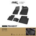 (Preorder)3D Mats, car floor mats PEUGEOT 2008 2022 - 2025, anti-slip mats, waterproof mats, car mats. 