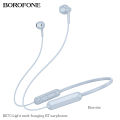 (Preorder)BOROFONE BE70 Lightweight Wireless Bluetooth Headphones Hanging Neckband BT5.4 Magsafe In-Ear Sports Earphones Runnung With Microphone Long Standby For All Smartphones Universal. 