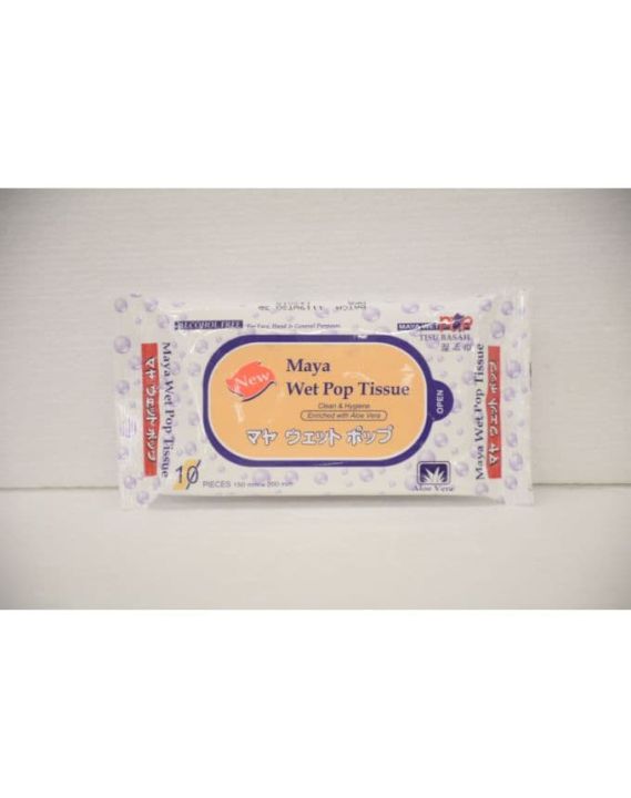 Maya Wet Pop Tissue 30pcs