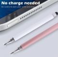 2 in 1 Universal Stylus Pen for IOS Android Phone Tablet Mobile Accessories for iPad Tablet Drawing Pen Capacitive Screen Touch Pen. 