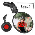 (Preorder)WEST Cycling Wide Range HD Bicycle Rearview Mirror 360 ° Adjustable Handlebar Reflector Mountain Bike Blind Spot Mirror Bicycle Side Mirror  စက်ဘီးနောက်ကြည့်မှန်. 